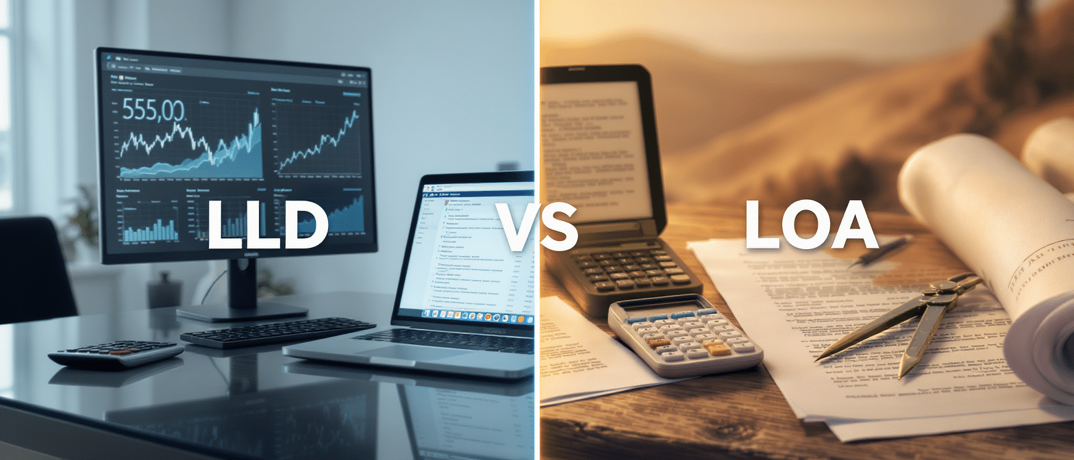 découvrez les différences essentielles entre la location longue durée (lld) et la location avec option d'achat (loa). ce guide complet vous aidera à faire le bon choix selon vos besoins et votre budget.