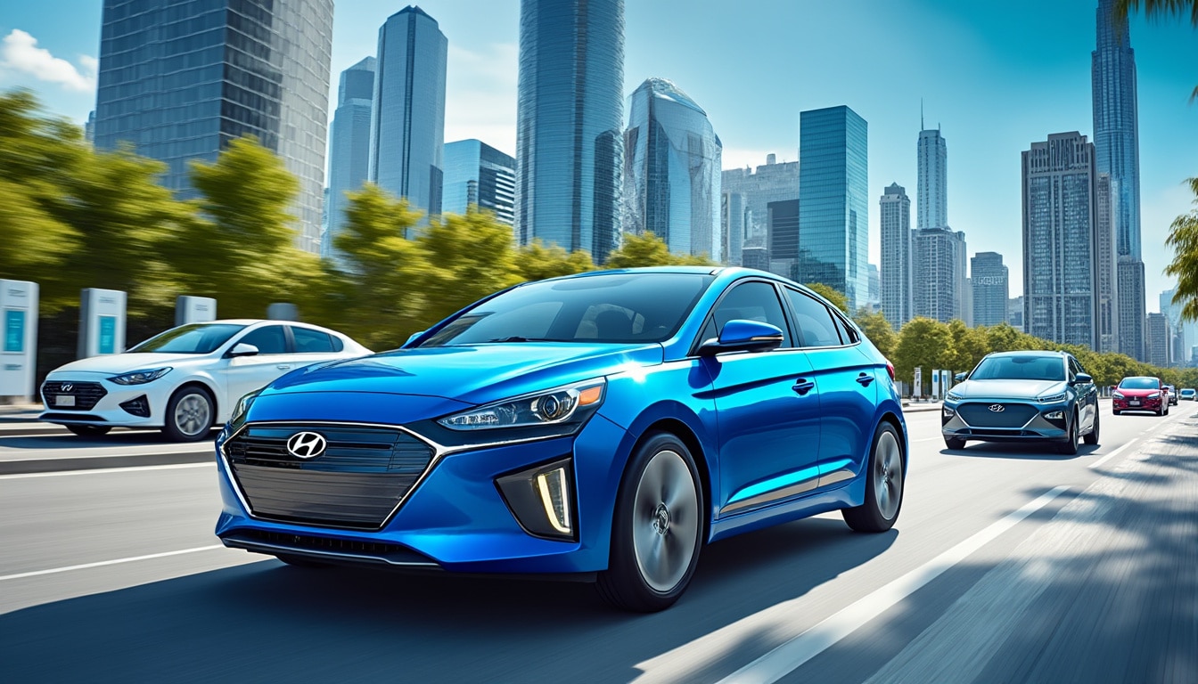 découvrez le comparatif complet des voitures électriques hyundai : prix, autonomie, options de recharge et modèles disponibles en 2024. faites le bon choix pour votre future voiture électrique !