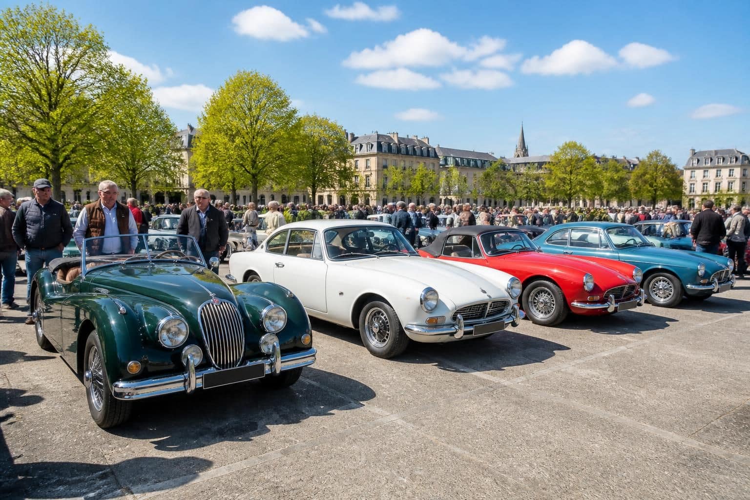 dans le calvados, les passionnés de voitures se retrouvent ce week-end à caen pour un rassemblement de collectionneurs, une occasion unique d'admirer des véhicules rares et échanger entre amateurs.