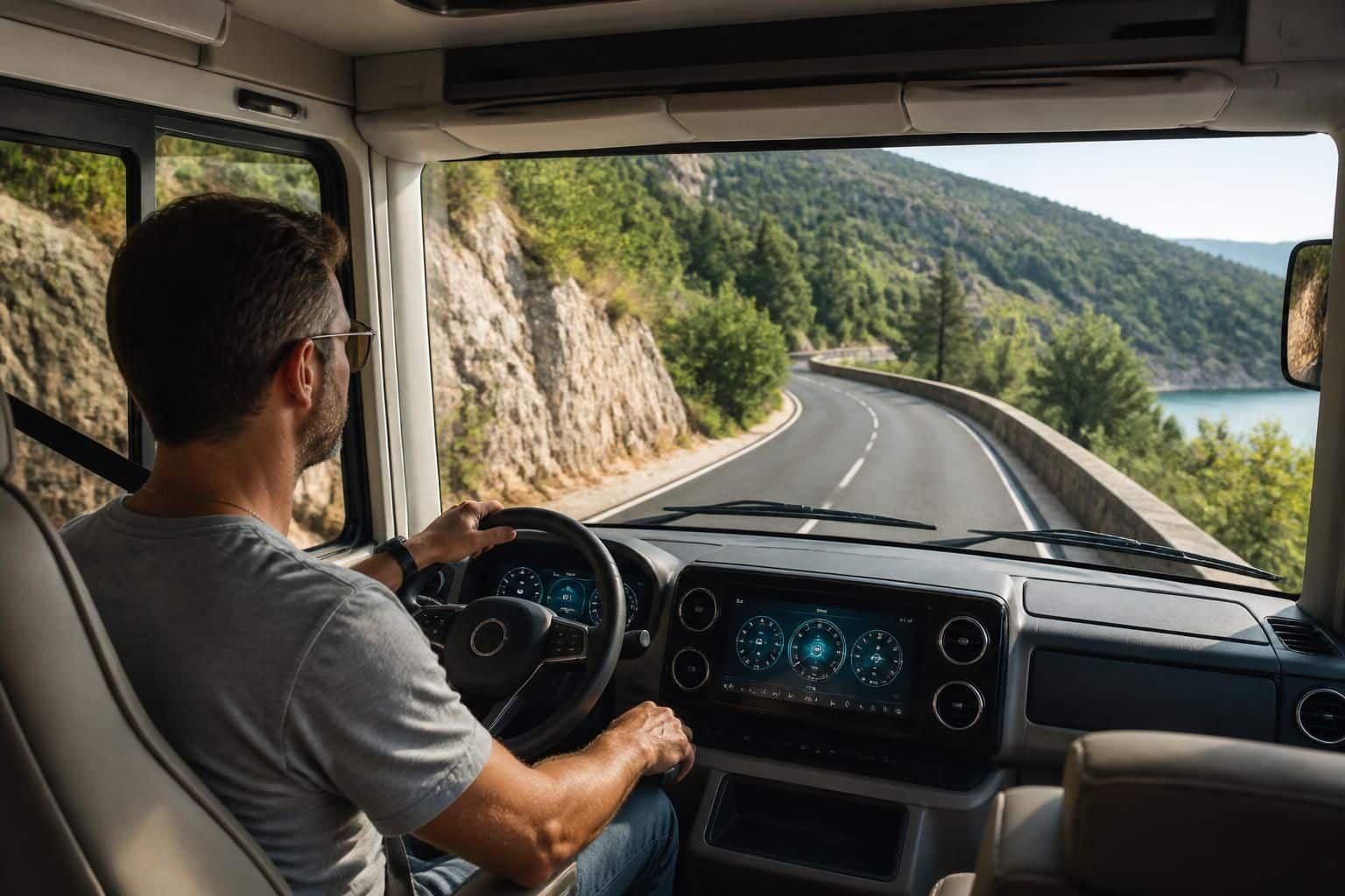 suivez la consommation de votre camping-car lors de longs trajets pour optimiser vos déplacements et gérer efficacement votre carburant.