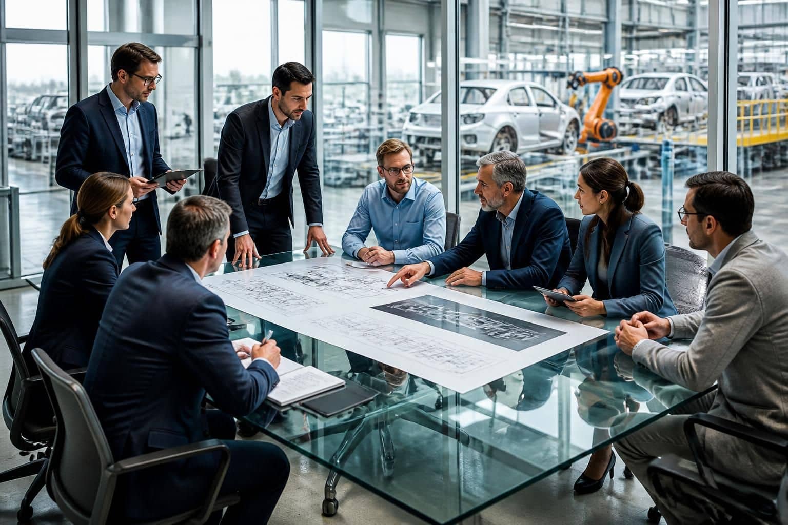 découvrez comment un constructeur automobile optimise sa chaîne de production en collaborant avec un cabinet de conseil spécialisé pour améliorer efficacité et performance.