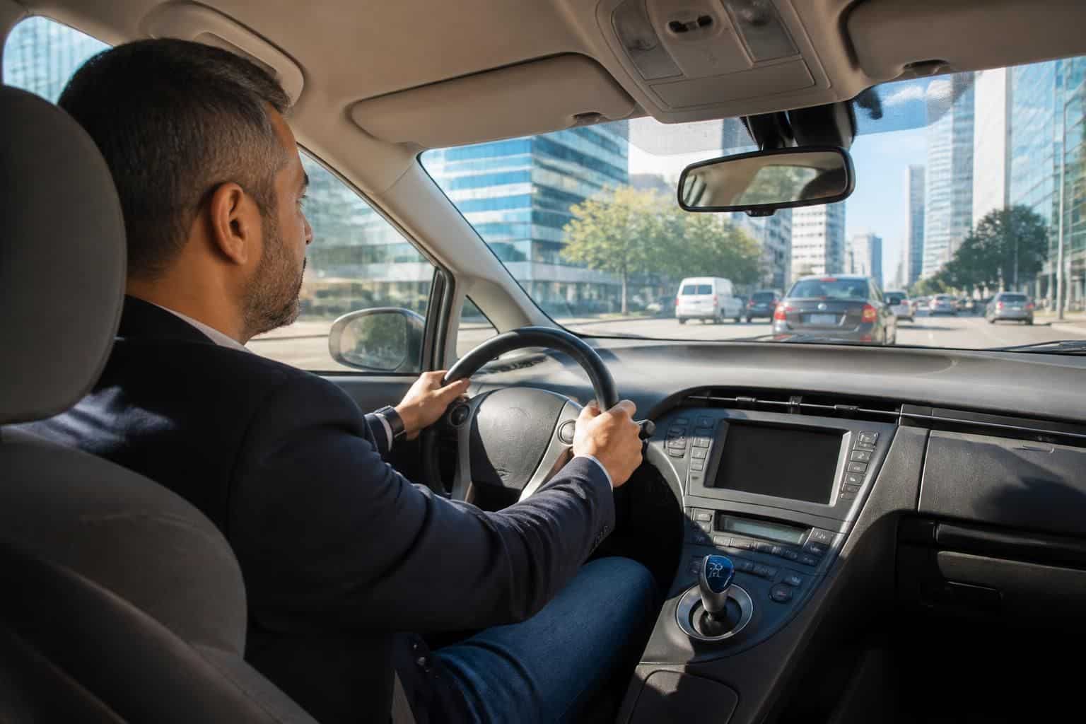 découvrez un chauffeur vtc expérimenté utilisant une voiture hybride de 12 ans sur le réseau uber, alliant économie et respect de l'environnement pour vos trajets.