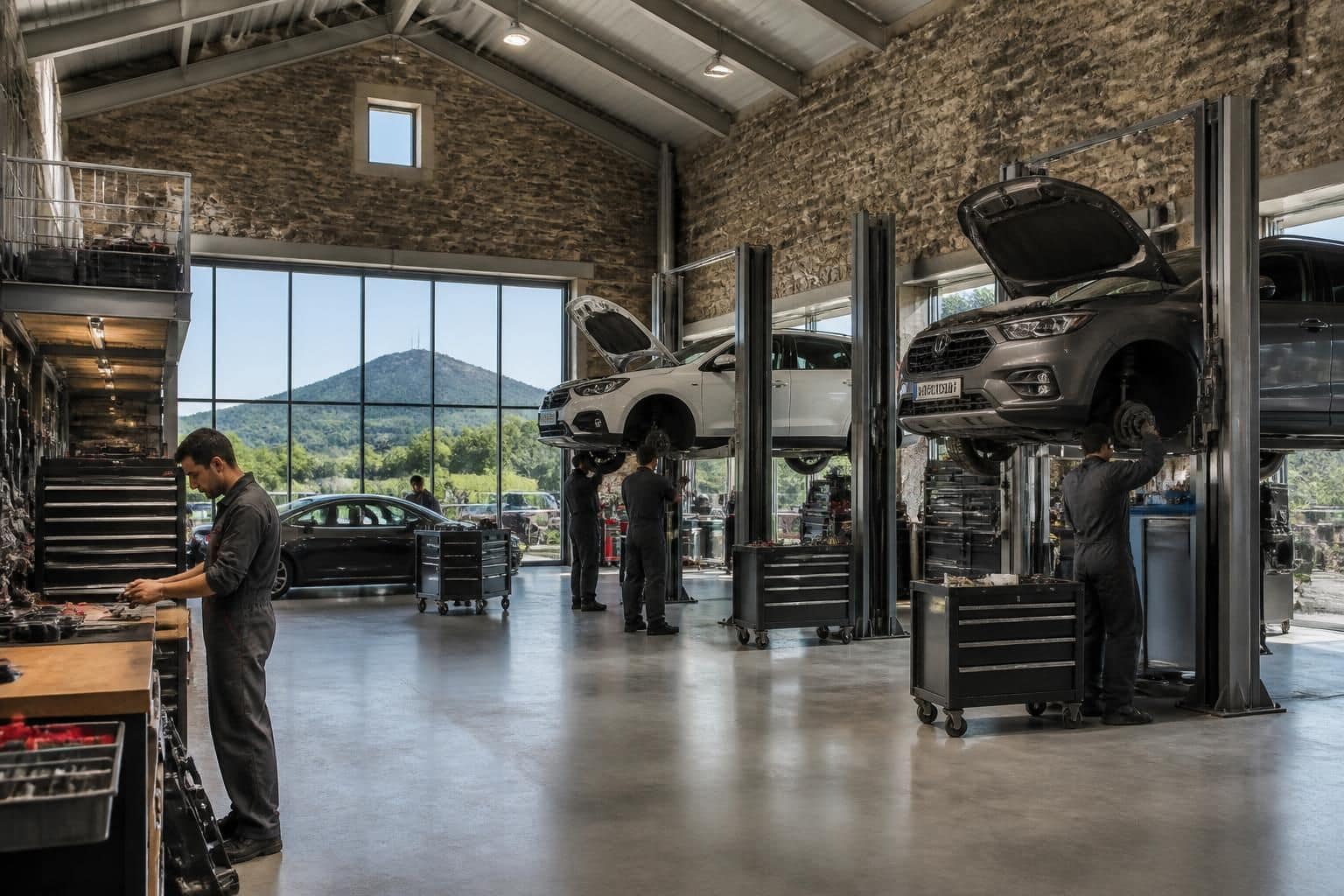 découvrez l'atelier espace automobile dmo 63 dans le puy-de-dôme, votre expert en entretien et réparation automobile pour tous types de véhicules.