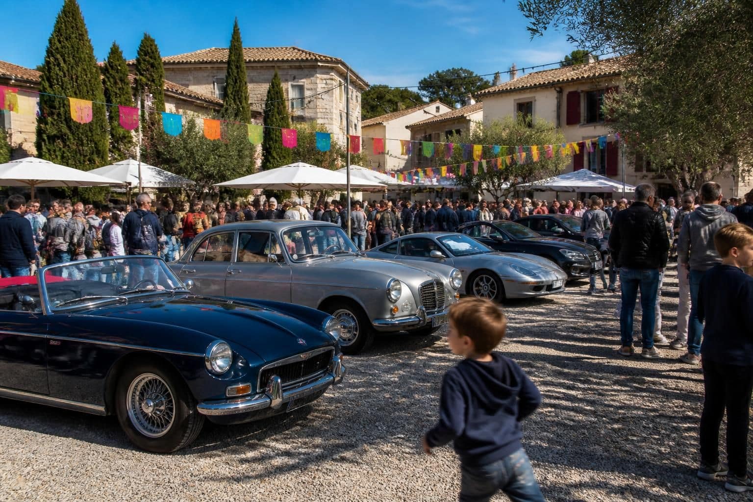 ce week-end dans le sud, le comité des fêtes anime un rassemblement de voitures dans le gard, offrant un événement festif et convivial pour tous les passionnés d'automobiles.