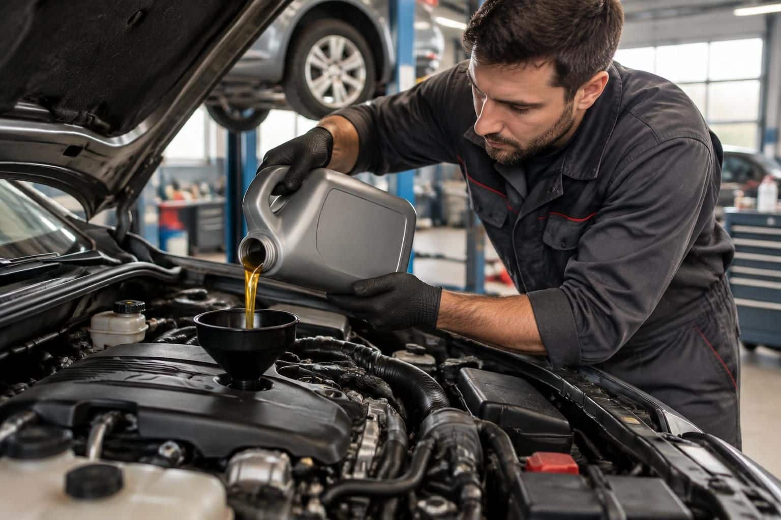 découvrez combien de litres d’huile sont nécessaires lors d’une vidange et pourquoi la quantité varie selon le modèle de voiture.