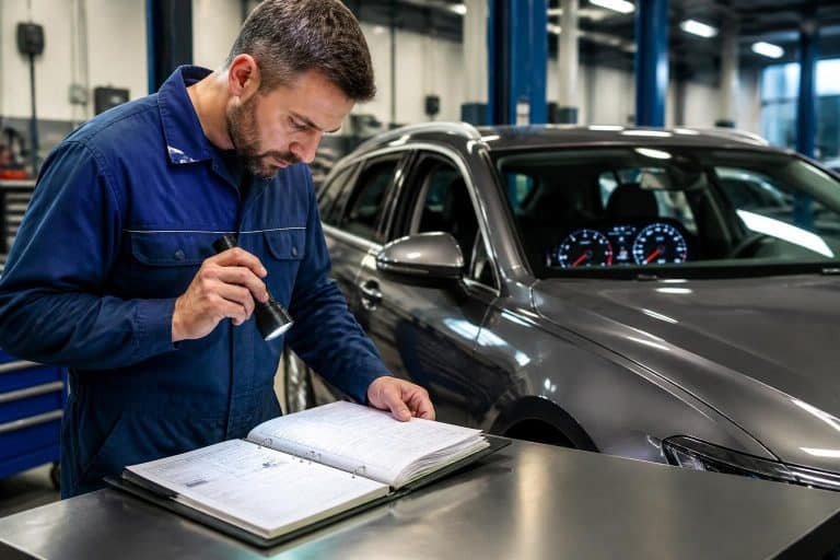 découvrez comment un garagiste utilise le carnet d'entretien pour déterminer à partir de quel kilométrage une voiture est considérée comme vieille.