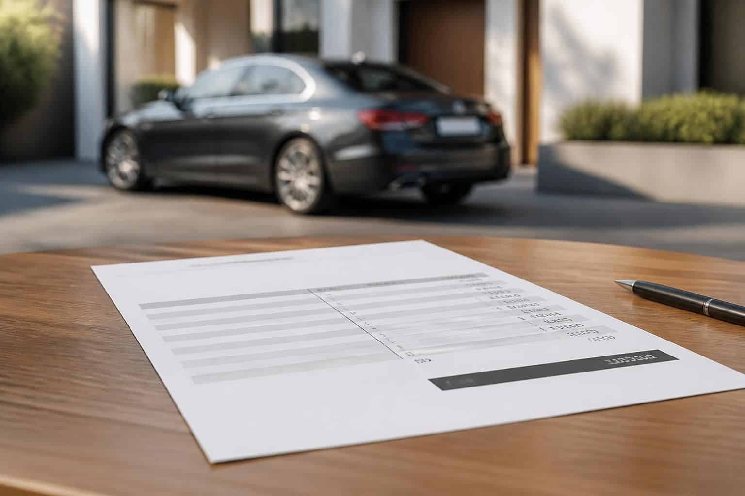 découvrez comment le calculateur intègre automatiquement le coût d'un trajet en voiture dans votre facture finale pour une transparence totale.