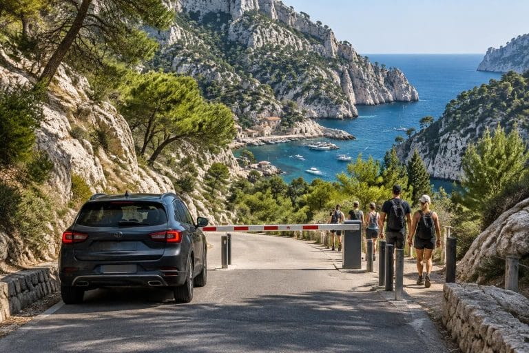 dans les bouches-du-rhône, l’accès en voiture à la calanque de morgiou est réglementé par le parc national. découvrez les restrictions et les alternatives.