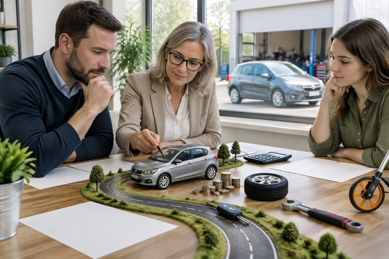 découvrez comment l’association calcule le coût réel d’une voiture au kilomètre en tenant compte de l’assurance et de l’entretien.