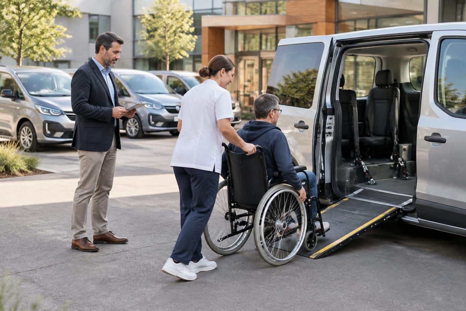 pour les instituts médicalisés, le leasing de véhicules adaptés facilite le transport des personnes en situation de handicap et la gestion de flotte.