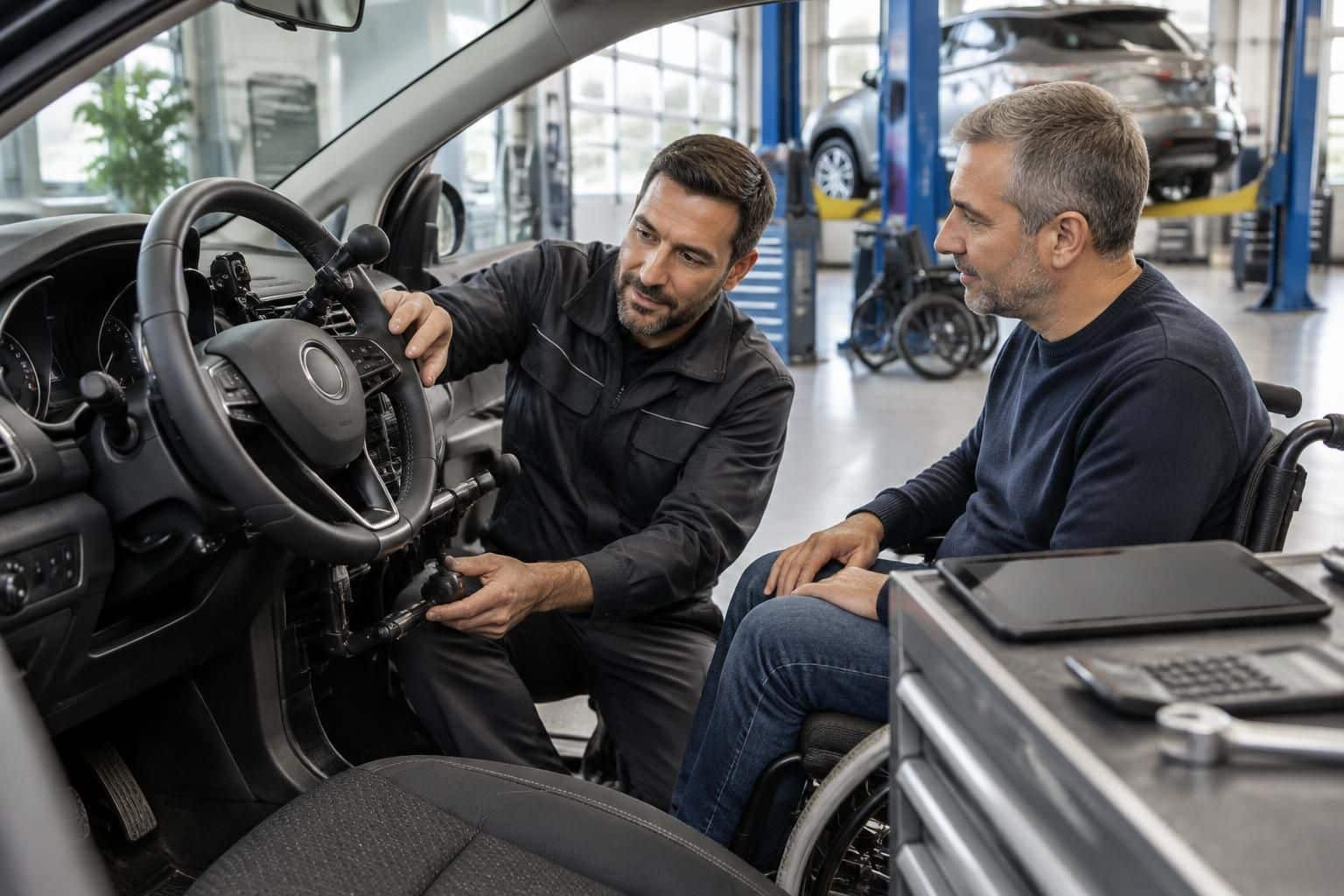 découvrez le prix d’une commande au volant pour voiture adaptée au handicap. bénéficiez d’une solution sur mesure, conçue selon vos besoins et votre véhicule.