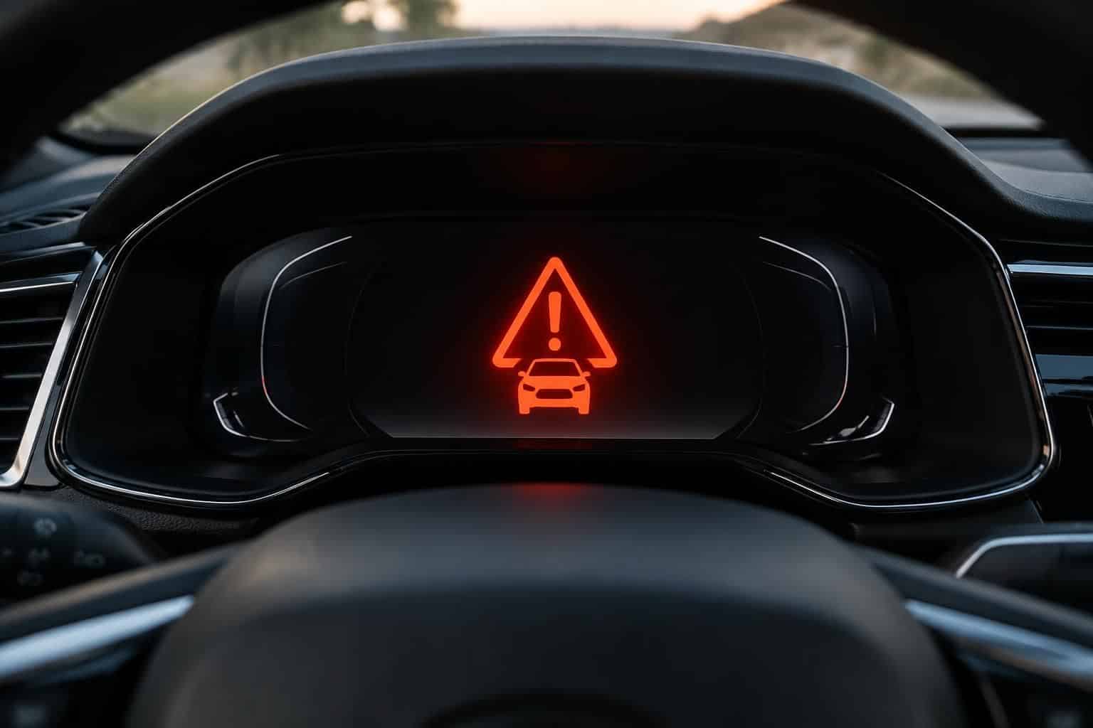 découvrez la signification du triangle avec un point d’exclamation sur le combiné numérique de votre voiture et les vérifications à effectuer.